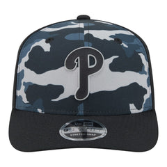 Philadelphia Phillies Tonal Camo 9SEVENTY Stretch-Snap Hat Black