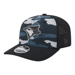 Toronto Blue Jays Tonal Camo 9SEVENTY Stretch-Snap Hat Black