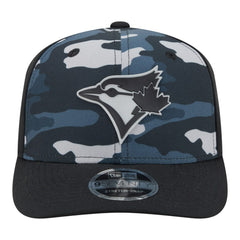 Toronto Blue Jays Tonal Camo 9SEVENTY Stretch-Snap Hat Black