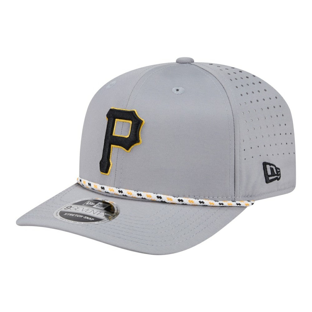 Pittsburgh Pirates Sport Rope 9SEVENTY Adjustable Hat Gray