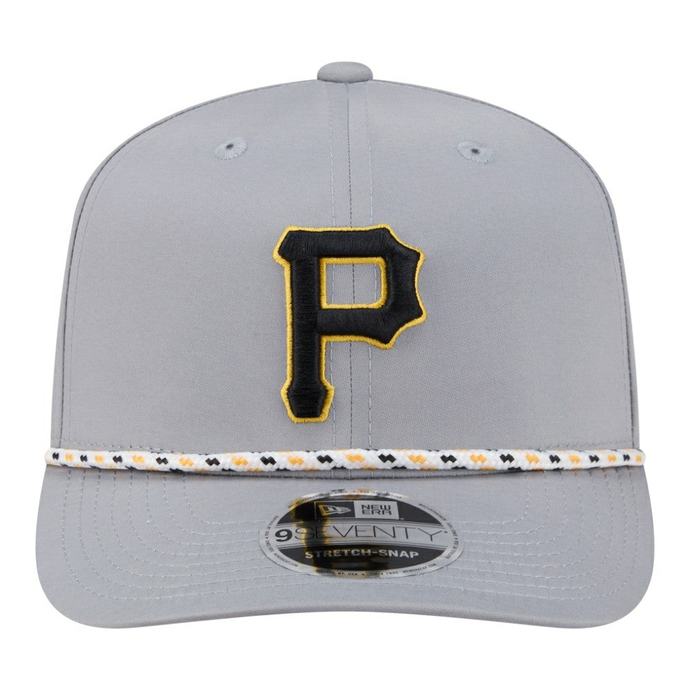 Pittsburgh Pirates Sport Rope 9SEVENTY Adjustable Hat Gray