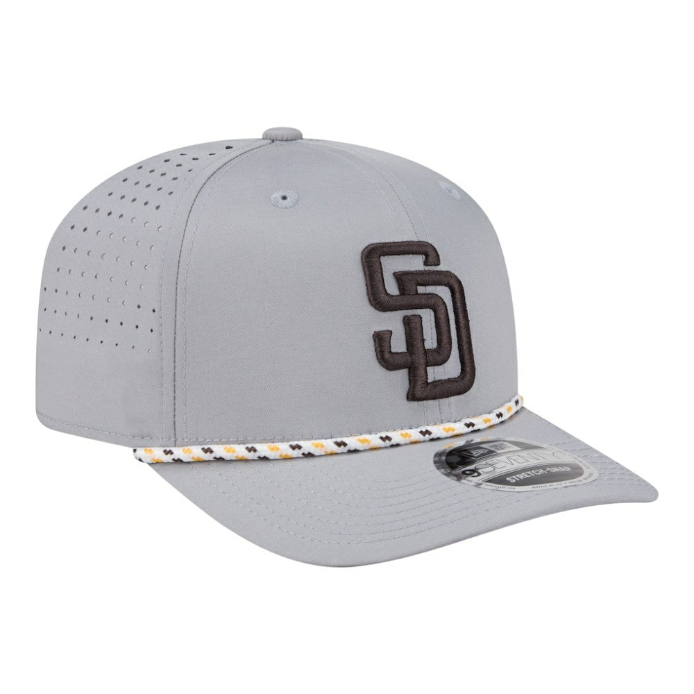 San Diego Padres Sport Rope 9SEVENTY Adjustable Hat Gray