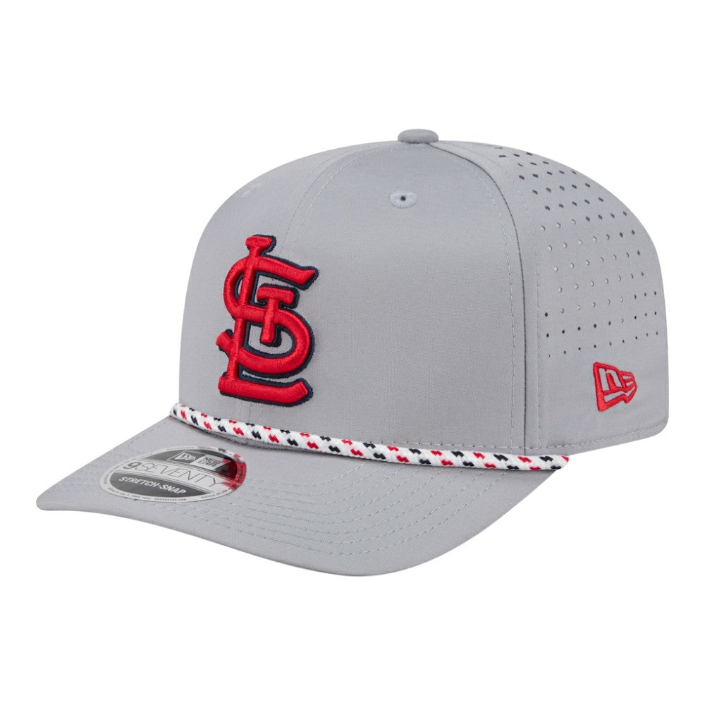 St. Louis Cardinals Sport Rope 9SEVENTY Adjustable Hat Gray