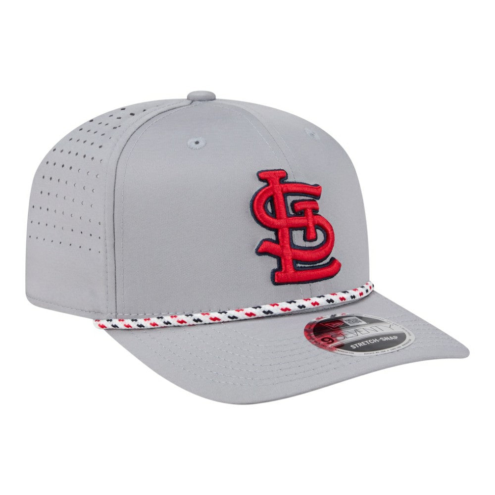 St. Louis Cardinals Sport Rope 9SEVENTY Adjustable Hat Gray