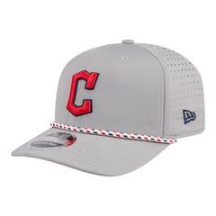 Cleveland Guardians Sport Rope 9SEVENTY Adjustable Hat Gray