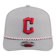 Cleveland Guardians Sport Rope 9SEVENTY Adjustable Hat Gray