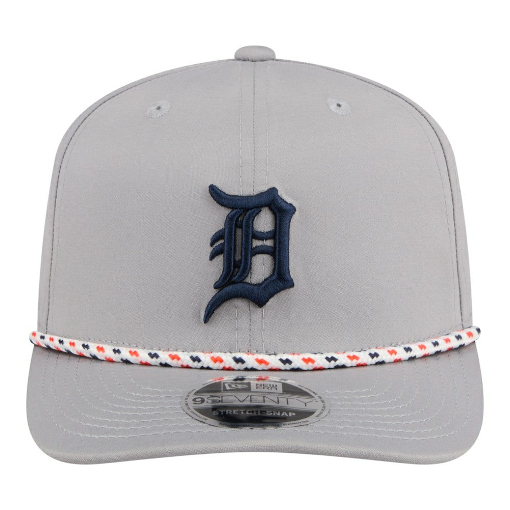 Detroit Tigers Sport Rope 9SEVENTY Adjustable Hat Gray