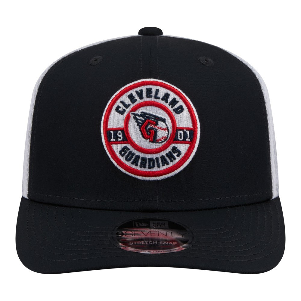 Cleveland Guardians Active 9SEVENTY Adjustable Trucker Hat Navy