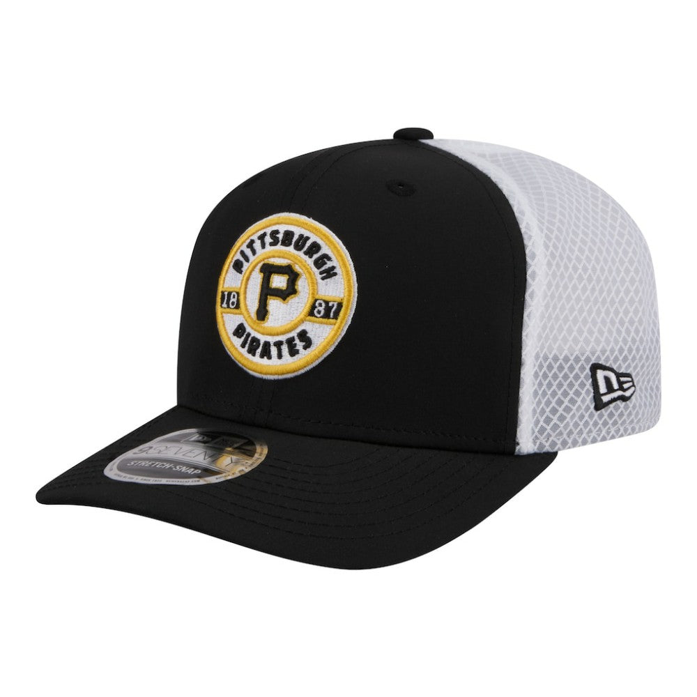 Pittsburgh Pirates Active 9SEVENTY Adjustable Trucker Hat Black