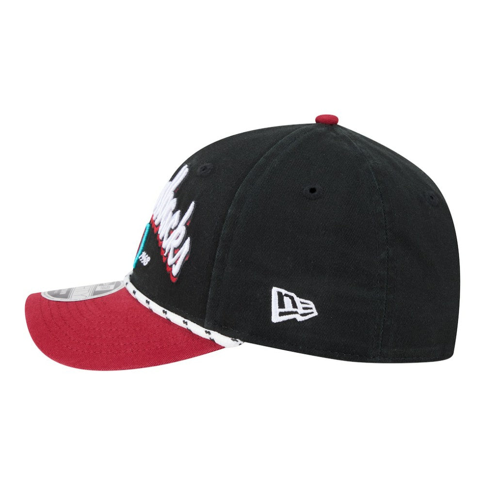 Arizona Diamondbacks Team Loyal 9FORTY M-Crown Adjustable Hat Black/Red