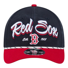 Boston Red Sox Team Loyal 9FORTY M-Crown Adjustable Hat Navy/Red