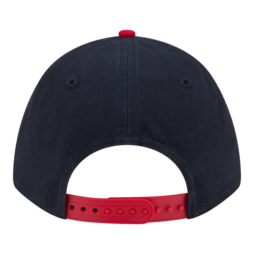 Boston Red Sox Team Loyal 9FORTY M-Crown Adjustable Hat Navy/Red