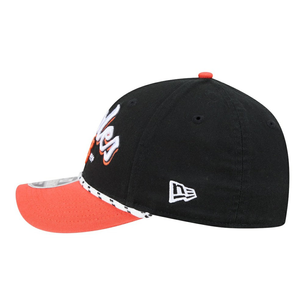 Baltimore Orioles Team Loyal 9FORTY M-Crown Adjustable Hat Black/Orange