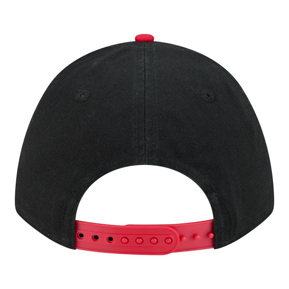 Cincinnati Reds Team Loyal 9FORTY M-Crown Adjustable Hat Black/Red