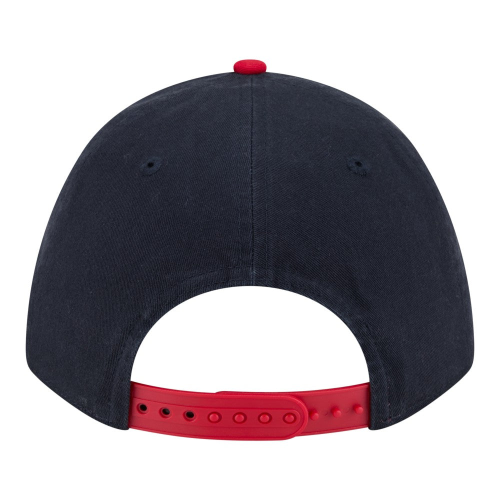 Los Angeles Angels Team Loyal 9FORTY M-Crown Adjustable Hat Navy/Red