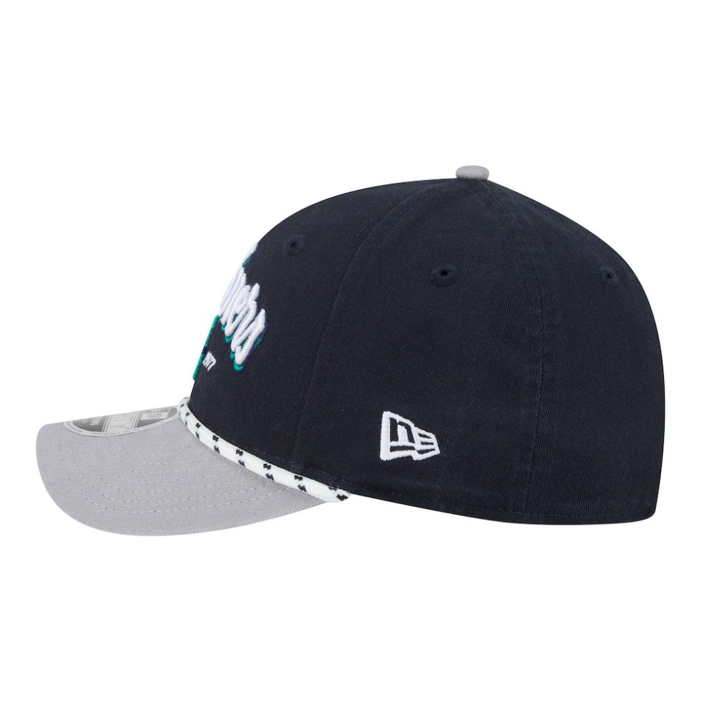 Seattle Mariners Team Loyal 9FORTY M-Crown Adjustable Hat Navy/Gray