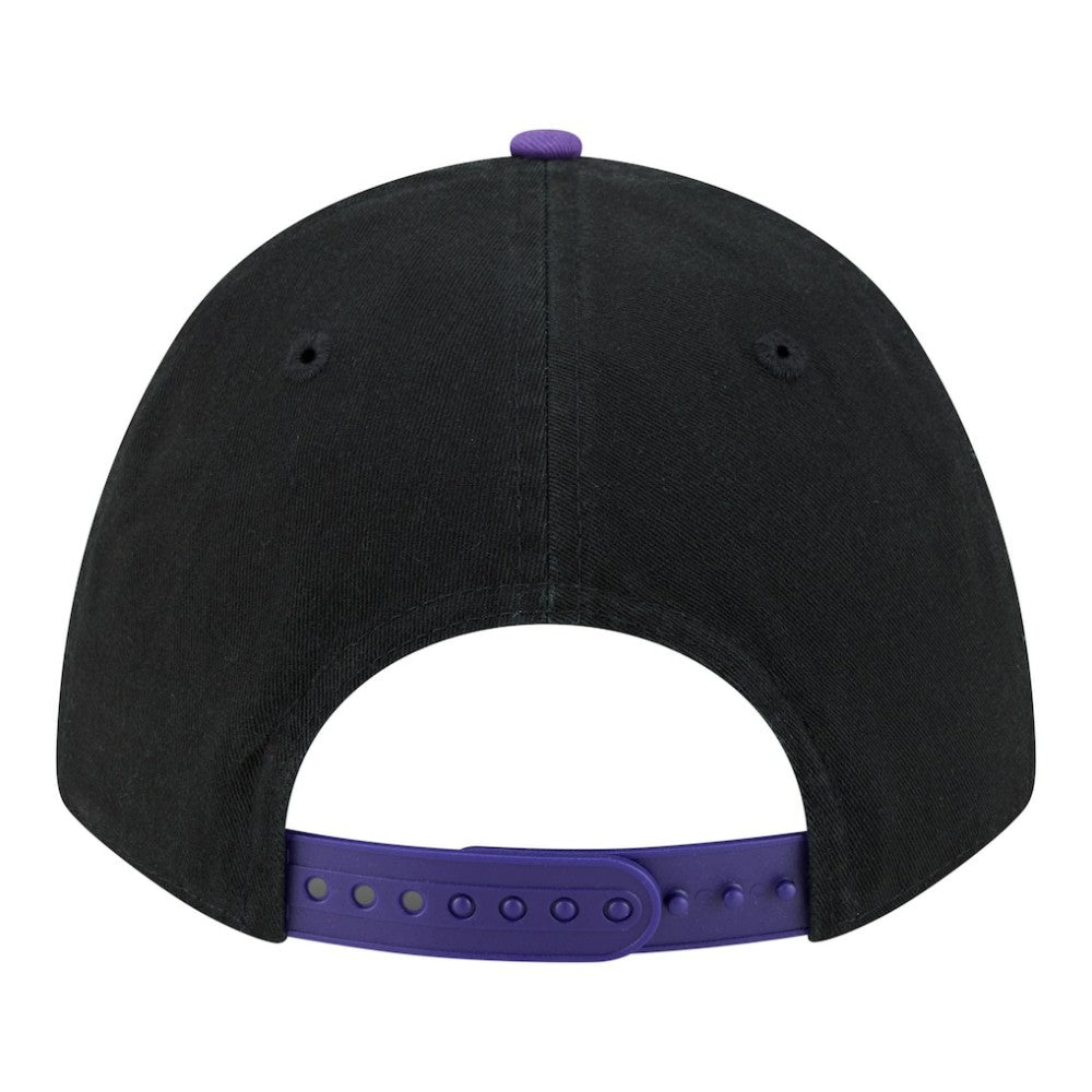 Colorado Rockies Team Loyal 9FORTY M-Crown Adjustable Hat Black/Purple