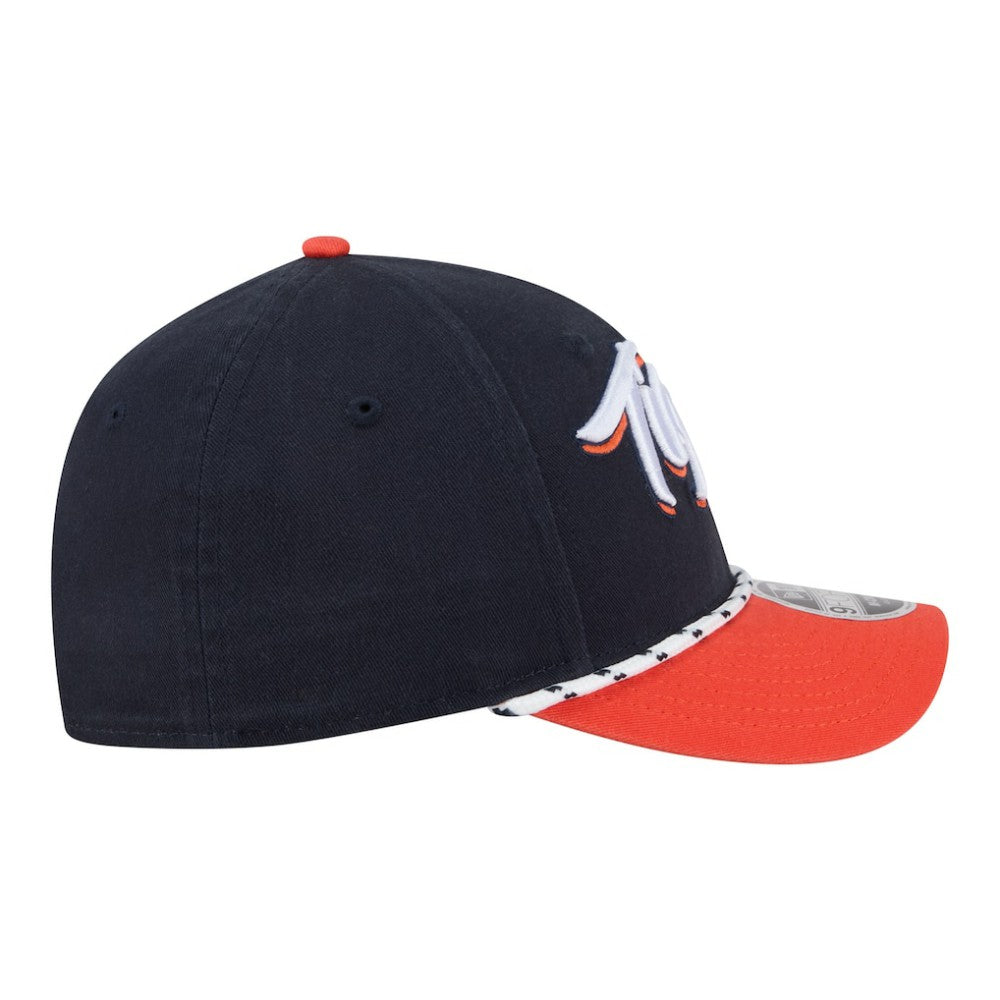 Detroit Tigers Team Loyal 9FORTY M-Crown Adjustable Hat Navy/Orange