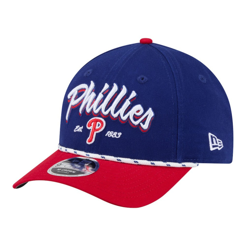 Philadelphia Phillies Team Loyal 9FORTY M-Crown Adjustable Hat Royal/Red