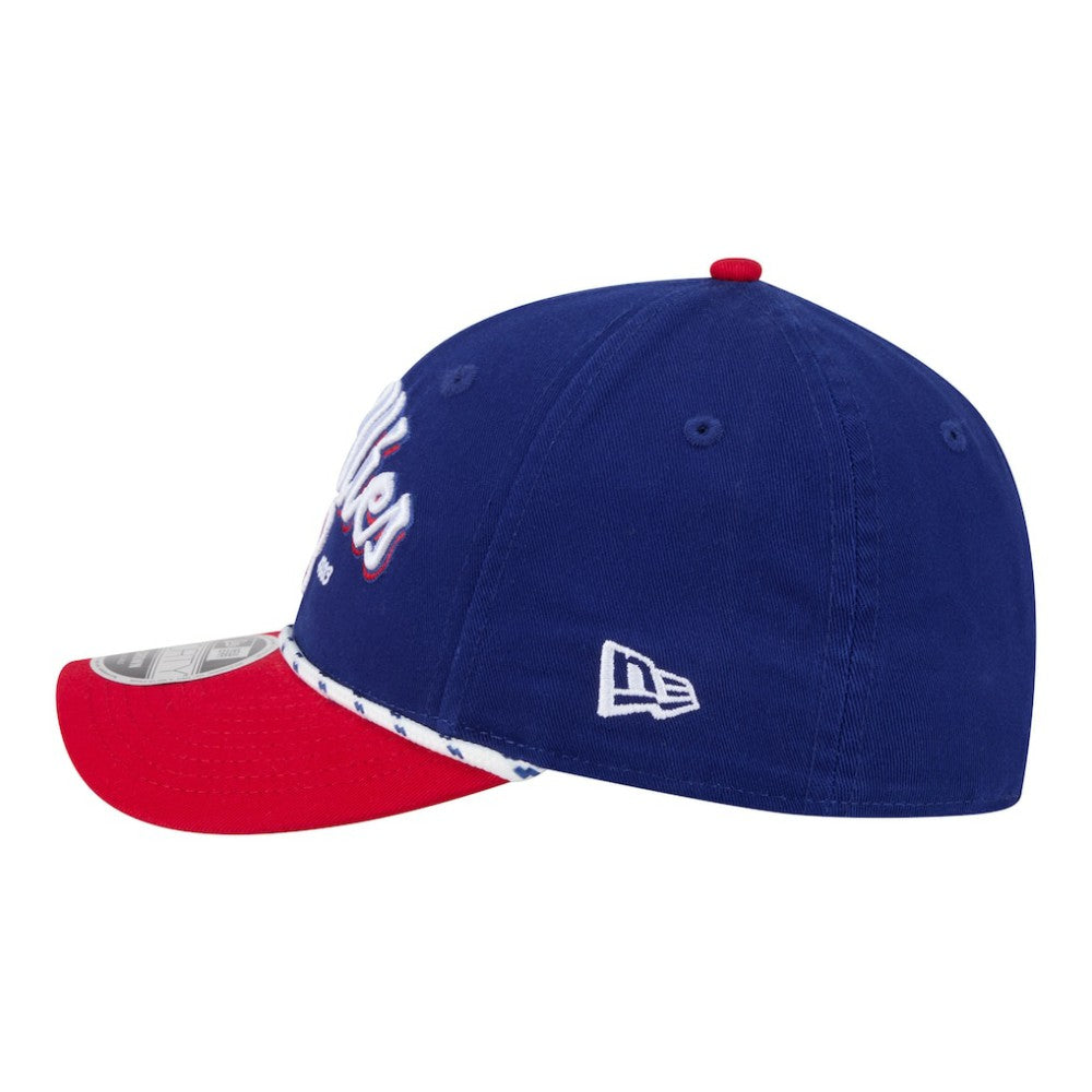 Philadelphia Phillies Team Loyal 9FORTY M-Crown Adjustable Hat Royal/Red