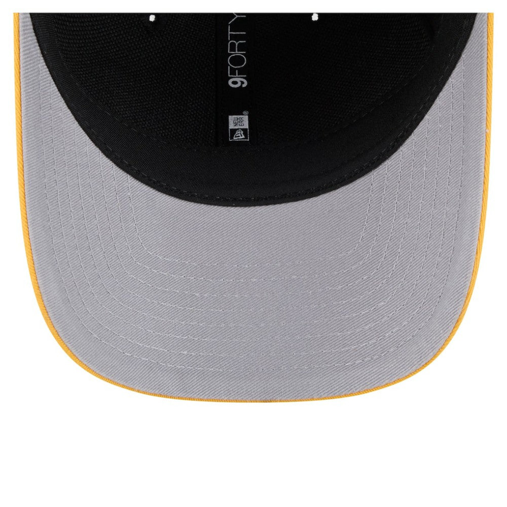 Pittsburgh Pirates Team Loyal 9FORTY M-Crown Adjustable Hat Black/Gold