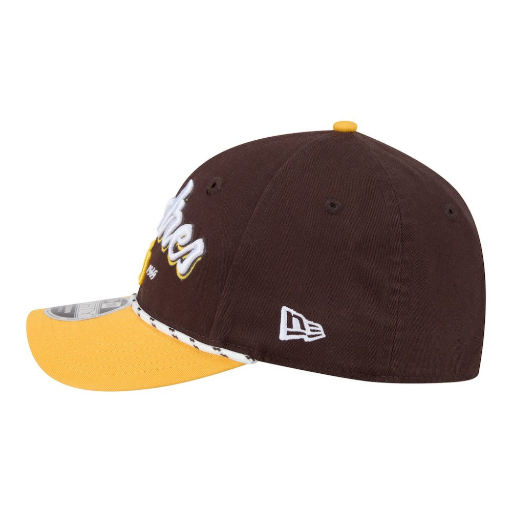 San Diego Padres Team Loyal 9FORTY M-Crown Adjustable Hat Brown/Gold