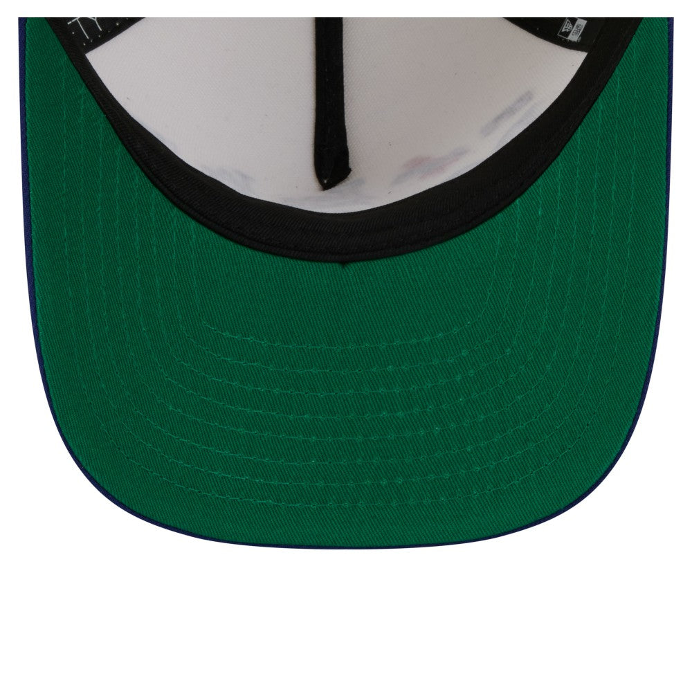 Los Angeles Dodgers Throwback Tri-Hit A-Frame 9FIFTY Adjustable Hat Cream