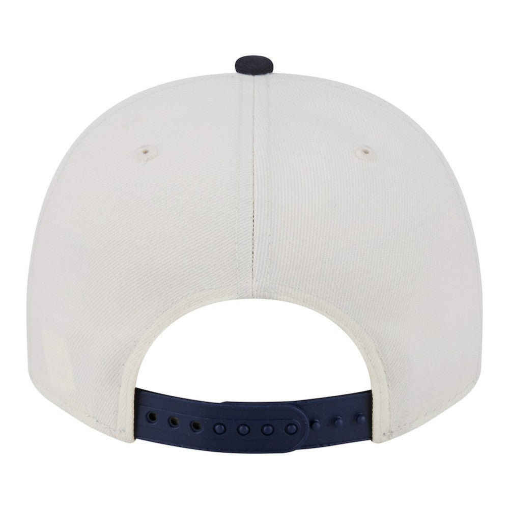 Minnesota Twins Throwback Tri-Hit A-Frame 9FIFTY Adjustable Hat Cream