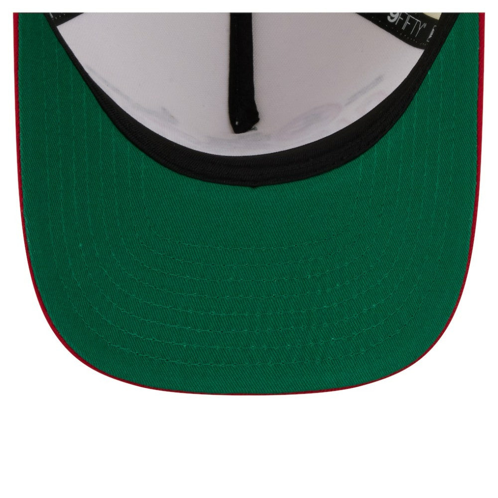 St. Louis Cardinals Throwback Tri-Hit A-Frame 9FIFTY Adjustable Hat Cream