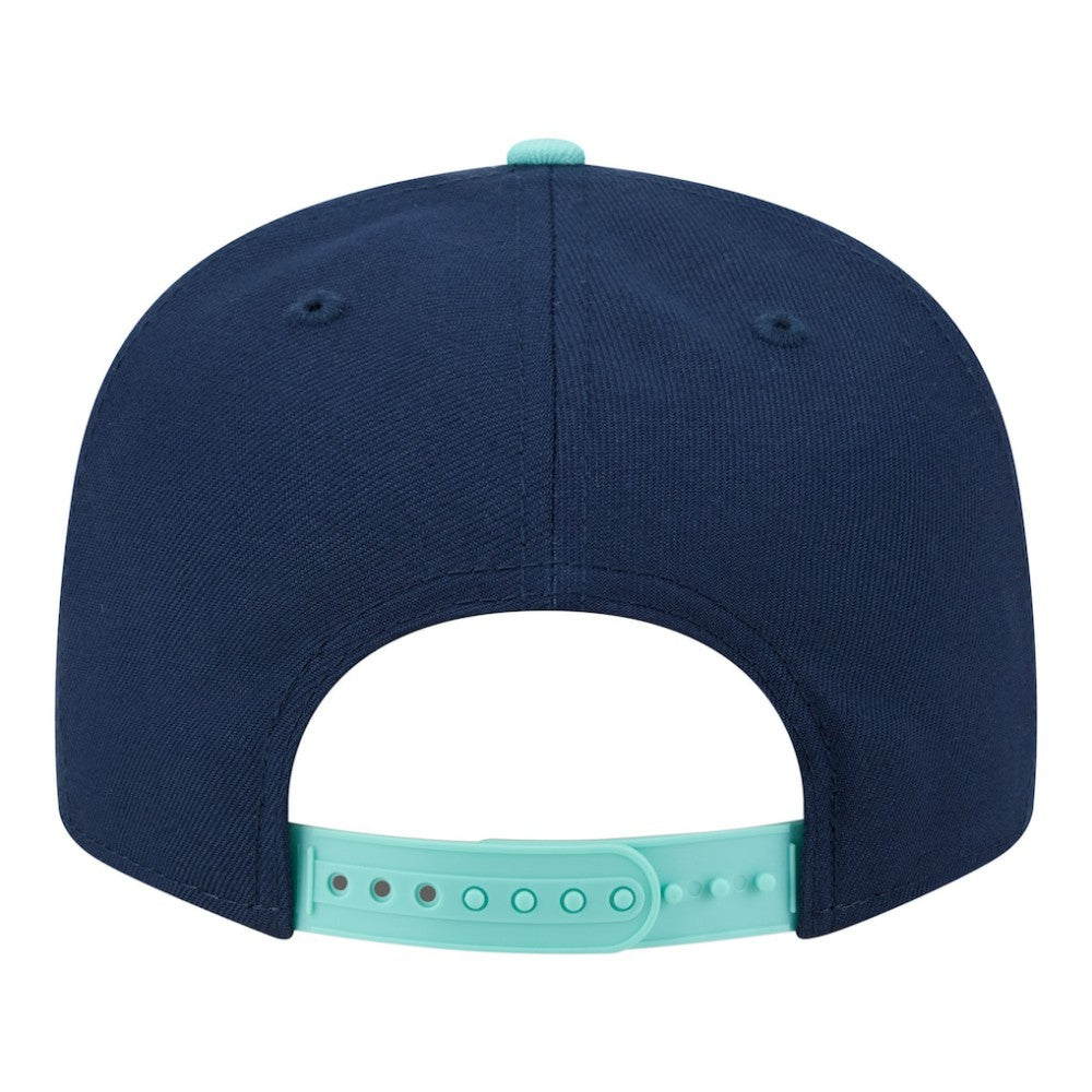 Boston Red Sox Two-Tone Color Pack 9FIFTY Snapback Hat Navy/Turquoise