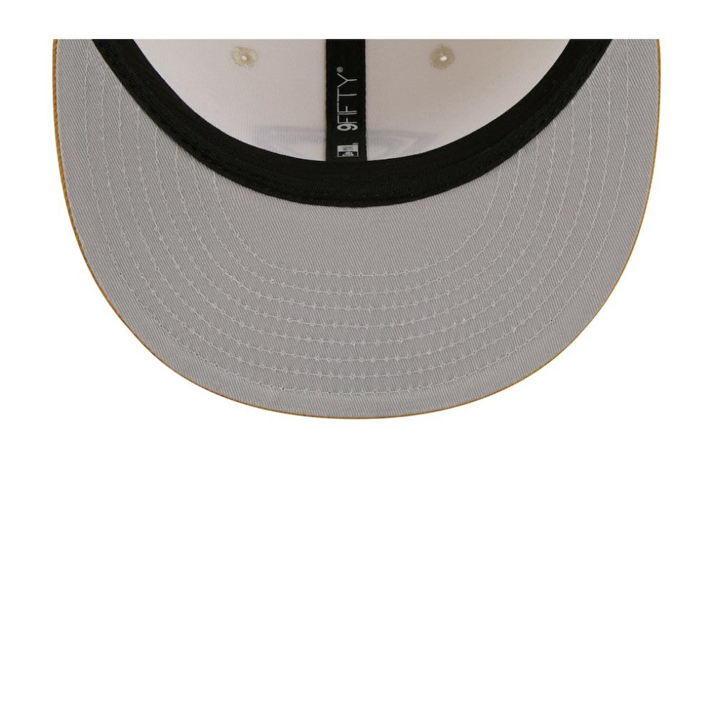 Cincinnati Reds 2-Tone Color Pack 9FIFTY Snapback Hat Light Beige/Khaki