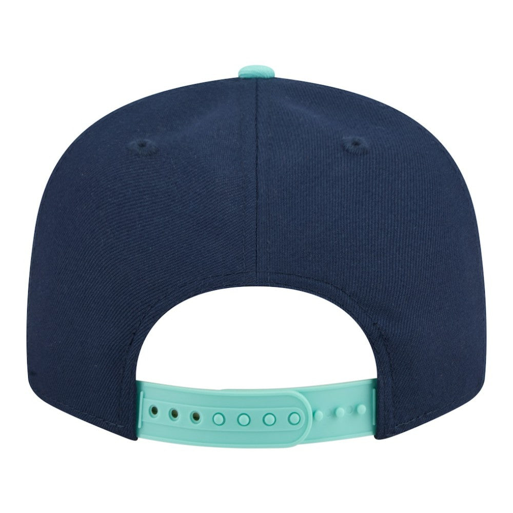 Chicago Cubs 2-Tone Color Pack 9FIFTY Snapback Hat Navy/Turquoise