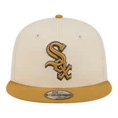 Chicago White Sox 2-Tone Color Pack 9FIFTY Snapback Hat Light Beige/Khaki