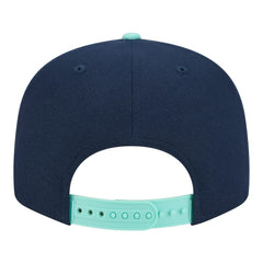 Detroit Tigers 2-Tone Color Pack 9FIFTY Snapback Hat Navy/Turquoise