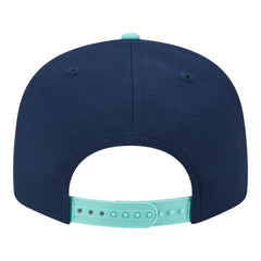 Los Angeles Angels Two-Tone Color Pack 9FIFTY Snapback Hat Navy/Turquoise