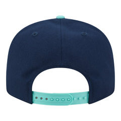 Los Angeles Dodgers 2-Tone Color Pack 9FIFTY Snapback Hat Navy/Turquoise