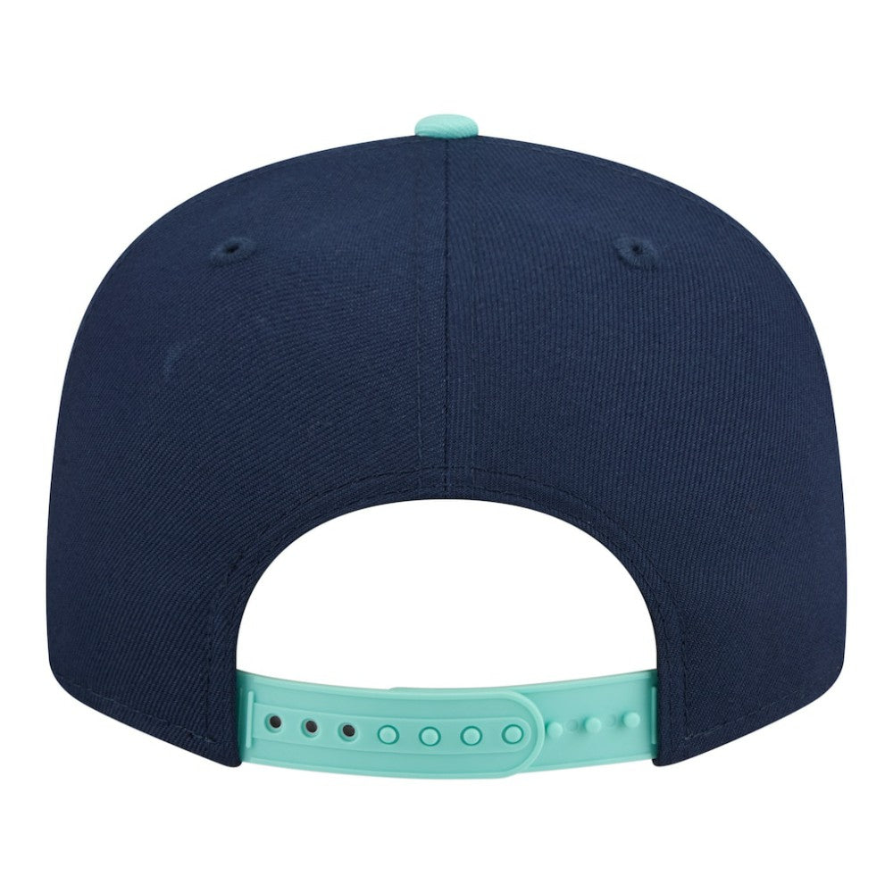 St. Louis Cardinals 2-Tone Color Pack 9FIFTY Snapback Hat Navy/Turquoise
