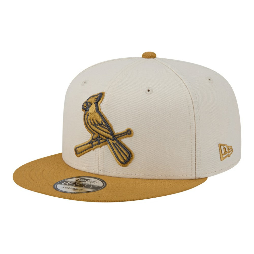 St. Louis Cardinals 2-Tone Color Pack 9FIFTY Snapback Hat Light Beige/Khaki