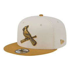 St. Louis Cardinals 2-Tone Color Pack 9FIFTY Snapback Hat Light Beige/Khaki