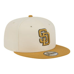 San Diego Padres 2-Tone Color Pack 9FIFTY Snapback Hat Light Beige/Khaki