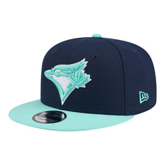 Toronto Blue Jays 2-Tone Color Pack 9FIFTY Snapback Hat Navy/Turquoise