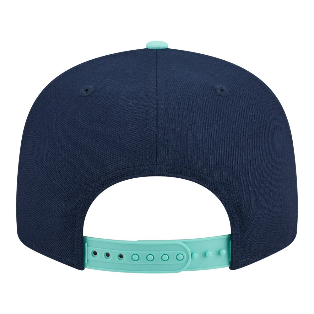 New York Yankees Two-Tone Color Pack 9FIFTY Snapback Hat Navy/Turquoise