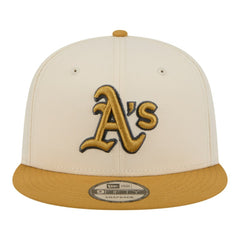Athletics 2-Tone Color Pack 9FIFTY Snapback Hat Light Beige/Khaki