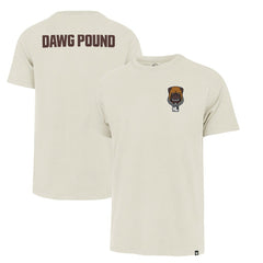 Cleveland Browns '47 Dawg Pound XL Backer Franklin T-Shirt - Cream on sale