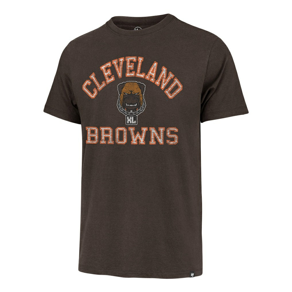 Cleveland Browns '47 Dawg Pound XL All Day Franklin T-Shirt - Brown outlet