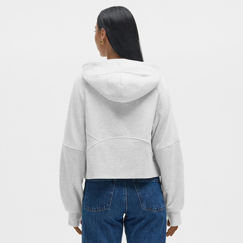 Washington Commanders lululemon Women's Scuba Oversized Half-Zip Hoodie - Heathered Core Ultra Light Grey cheap