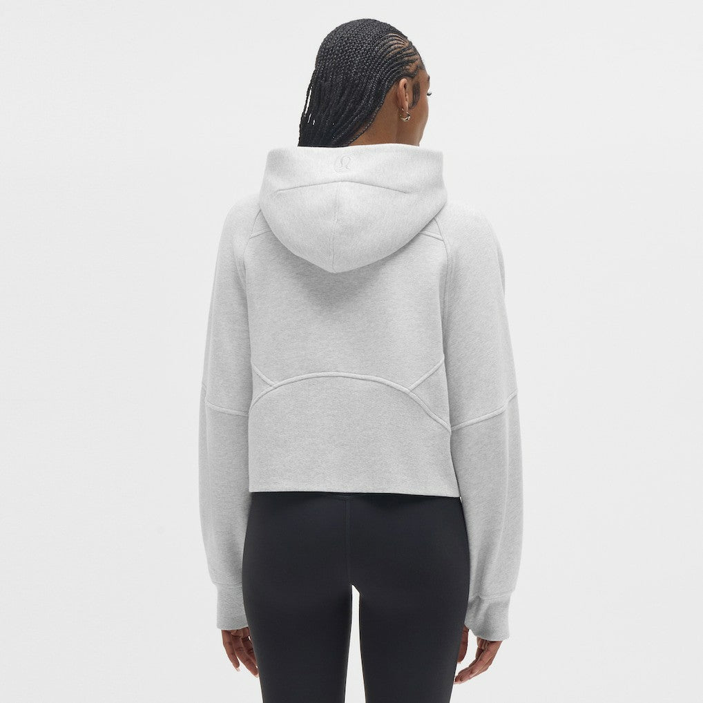 Miami Dolphins lululemon Women's Scuba Oversized Half-Zip Hoodie - Heathered Core Ultra Light Grey for sale