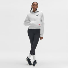 Philadelphia Eagles lululemon Women's Scuba Oversized Half-Zip Hoodie - Heathered Core Ultra Light Grey for sale