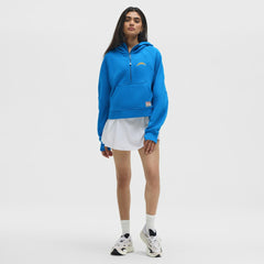 Los Angeles Chargers lululemon Women's Scuba Oversized Half-Zip Hoodie - Beaming Blue discount