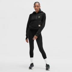 New Orleans Saints lululemon Women's Scuba Oversized Half-Zip Hoodie - Black cheap